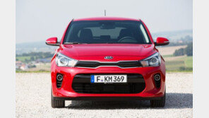 신형 프라이드 유럽 첫 공개 ‘1.0 T-GDI 엔진 신규 적용’