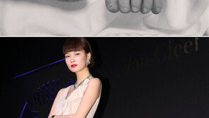 모델 송경아, 엄마 됐다…“안녕. 앞으로 잘 부탁해” SNS에 아기 발 사진 공개