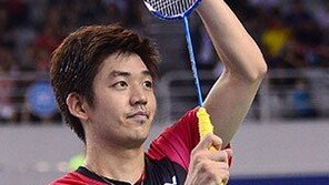 이용대, 태극마크 품고 마지막 스매싱