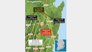 여진 2건, 양산단층과 무관… ‘숨겨진 단층’ 있나
