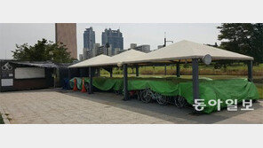 문닫은 한강공원 자전거대여소, 왜?