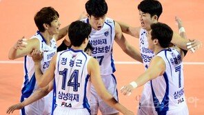 ‘첫판 완승’ 삼성화재, 토종선수 업그레이드 돋보이네