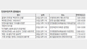 인천부천지역 문화행사