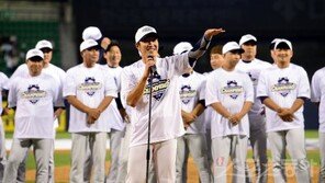 “제가 누드맨인 줄 아시나봐요” 두산 우승 말말말