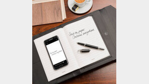 [Q매거진]볼펜으로 글씨 쓰면 2초 후 스마트폰에 전송돼 