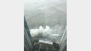 태풍 차바 피해 “마린시티 바닷물 넘치고 있다” 공포스러운 영상 잇따라