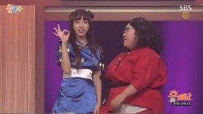 ‘웃찾사’ 성소, 춘리로 변신해 코믹연기…홍윤화와 댄스 맞대결 ‘끼 넘치네’