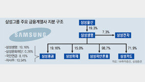 삼성 지배구조 개편, 금융계열사로 번지나