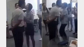 매일 아침 女직원들과 ‘입맞춤’ 하는 사장…中 회사 황당한 ‘키스 조회’ 논란