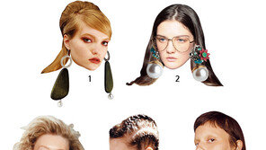 귀밑에~ 스테이트먼트 이어링.