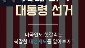 [카드뉴스]미국인도 헷갈리는 복잡한 美 대선제도 알아보자!