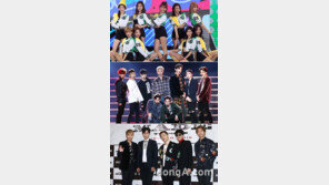 트와이스-엑소-빅뱅…아이돌 빅3 정면대결