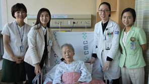 103세 초고령 뇌졸중 환자, 치료받고 건강 되찾아 화제