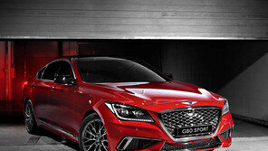 제네시스, 3.3 터보 모델 ‘G80 스포츠’ 떴다