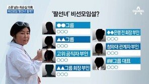 “최순실 비밀모임 팔선녀? 흉측하다…부녀회에 나라 맡긴 꼴” 비난 폭주
