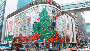 백화점은 벌써 크리스마스 분위기