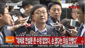 조인근 “최순실 전혀 모르는 사이…靑과 일절 교감 없었다”