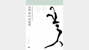 [책의 향기]춤추듯 요동치는 손글씨