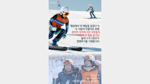 [카드뉴스]둘이서 한마음…아름다운 ‘스키 2중주’