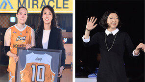 여자농구 두 별 “코트여, 안녕”