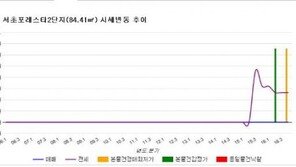 [경매물건]서울 내곡동 서초포레스타2단지 84.41㎡ 8억2200만원