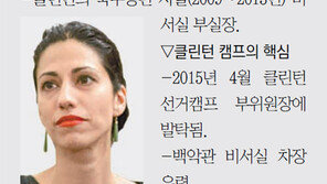 클린턴 백악관 가는 길 막아선 ‘문고리 권력의 노트북’
