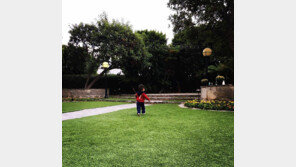 [#해시태그 컷] 뒷모습이 아빠 이병헌을 빼닮았구나