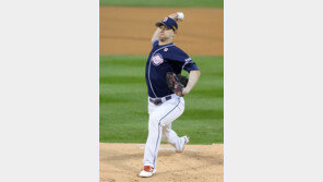 보우덴, NC ‘나테이박’ 완벽 봉쇄…두산 우승까지 1승 남았다