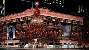 백화점에 미리 온 크리스마스