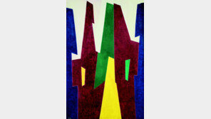 캔버스 위 한없이 반복된 몸짓의 흔적