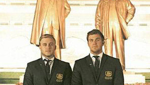 北 골프대회 출전한 호주 폴로선수 2명