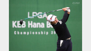 “아깝다, 장하나”…LPGA 토토재팬 1타차 2위