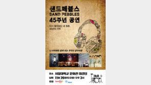 서울대밴드 ‘샌드페블스’, 45주년 기념공연