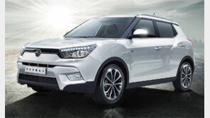 쌍용車 효자 ‘티볼리’ 2년 새 14만대 판매