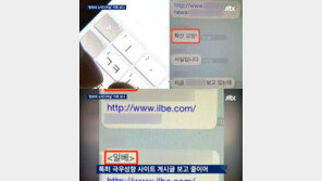 최순실 사단, 靑 진출해 ‘일베’ 글 퍼나르고…기사 “확산 요망!” 여론 조작 시도?