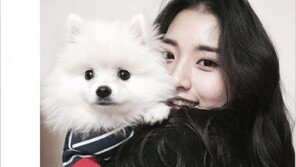 정다빈 "하쿠 새 옷 입었어요~"