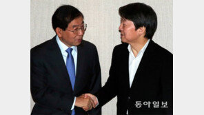 안철수-박원순 “朴대통령 퇴진” 손잡아