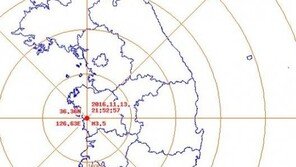 충남 보령 3.5도 지진 발생…“뉴질랜드 강진과 연관 가능성 無”