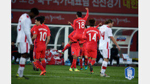 슈팅 많아진 대표팀…캐나다전 슈팅 17개 ‘소나기골’ 시동