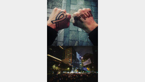 ‘100만 촛불집회’ 참석한 이기우♥이청아 커플, “이들이 우리나라의 빛”