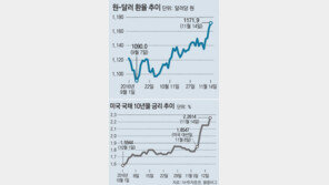 ‘트럼플레이션(트럼프+인플레이션)’ 우려에… 원자재-美채권금리 치솟아