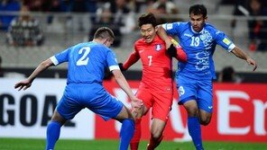 [한국 우즈베키스탄]손흥민, 경고누적으로 중국戰 못 뛰어…“뒤에서 응원”