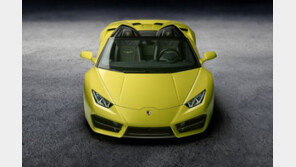 람보르기니, 오픈카+후륜구동 ‘우라칸 RWD 스파이더’ 2017년 출시