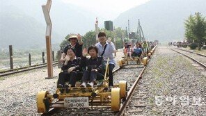 ‘레일바이크 잔치’는 끝났다?