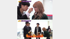 ‘아는 형님’ 김희철, 모모 얼굴에 다가가자… 김영철 “뭐 하는 거냐” ‘大폭소’