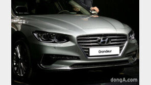 [오토포토12컷]현대차 신형 그랜저 ‘실제로 보면 이런 느낌’