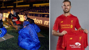 ‘귀하신 몸’ 축구 스타들, 겨울밤 노숙 왜?