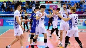 대한항공 선두 탈환, 고감도 리시브에 웃었다