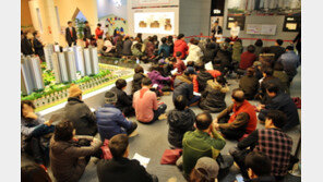 ‘힐스테이트 호매실’ 선착순 계약에 인파 몰려... 조기완판 청신호