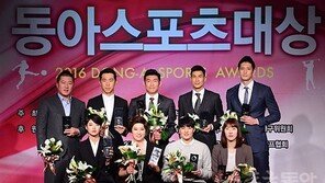 권위 있는 동아스포츠대상, 최고 스타들도 긴장